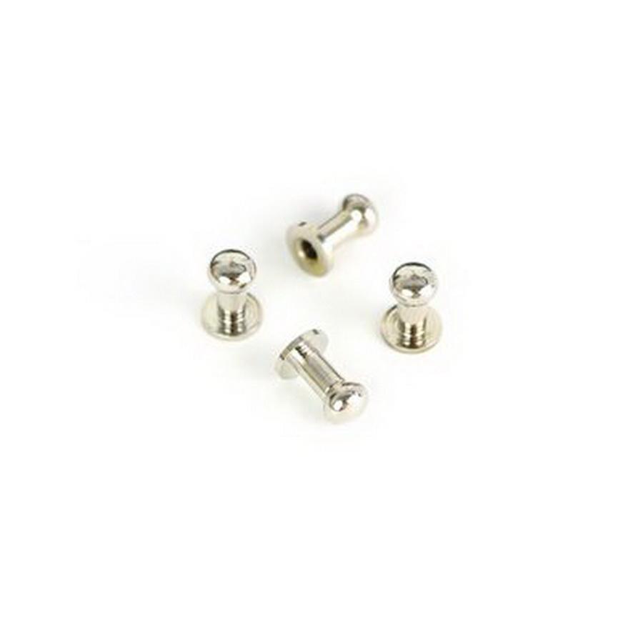 Four Stud Buttons Nickel