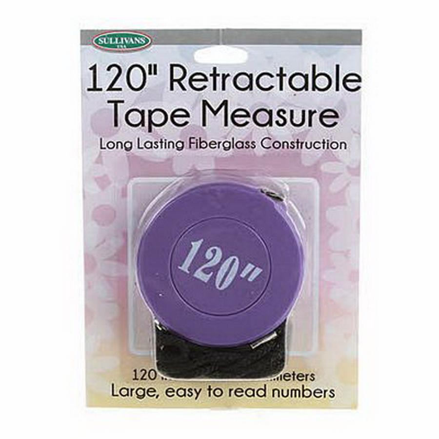Retractable Tape 120in Purple