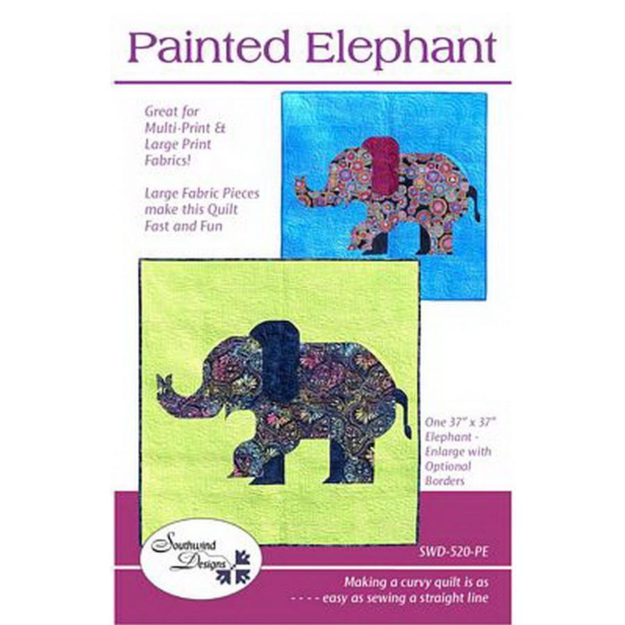 Painted Elephant Pattern