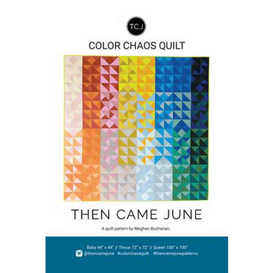 Color Chaos Quilt Pattern