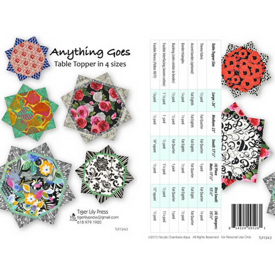 Anything Goes Table Topper