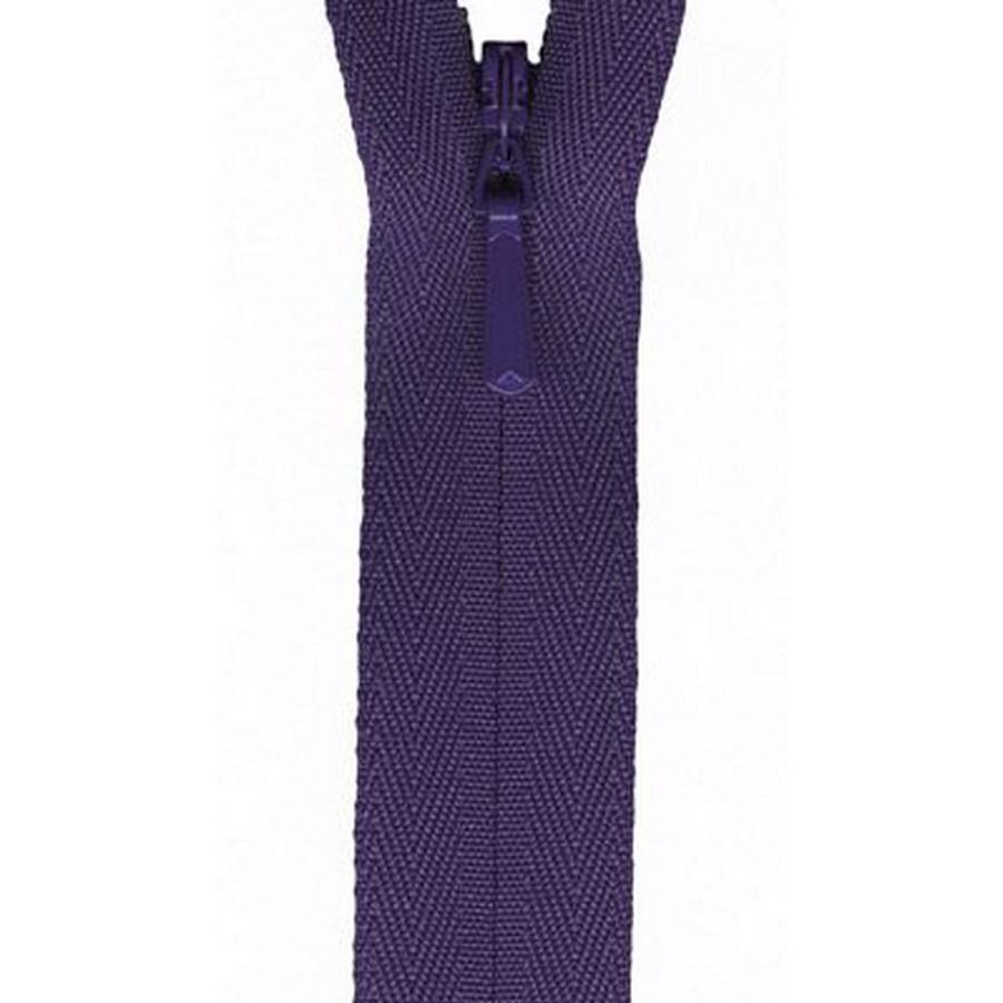 art.314 Unique Invisible Zipper 14in Purple