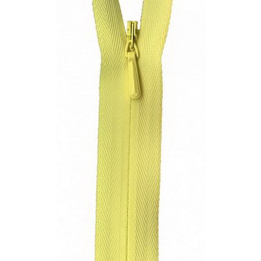 art.318 Unique Invisible Zipper 18" Canary Yellow (Box of 3)