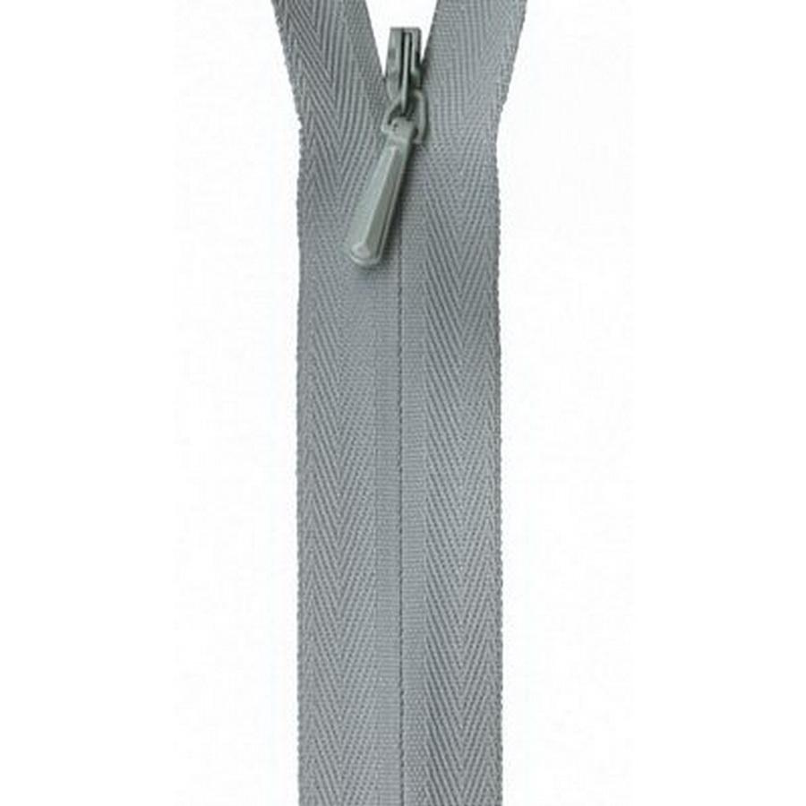 art.318 Unique Invisible Zipper 18in Pearl Grey