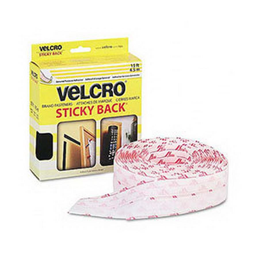 VELCRO (R) Brand Stickback wht