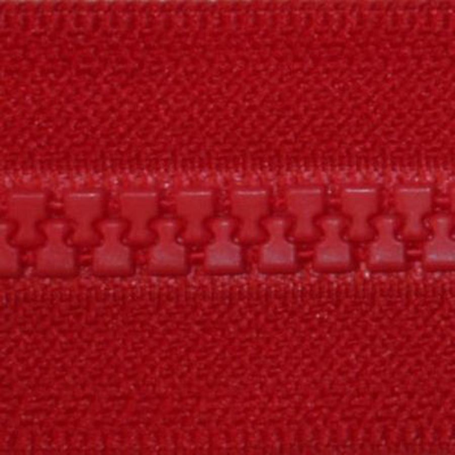 art.1914 Vislon Separating Zipper 14in Red BOX03