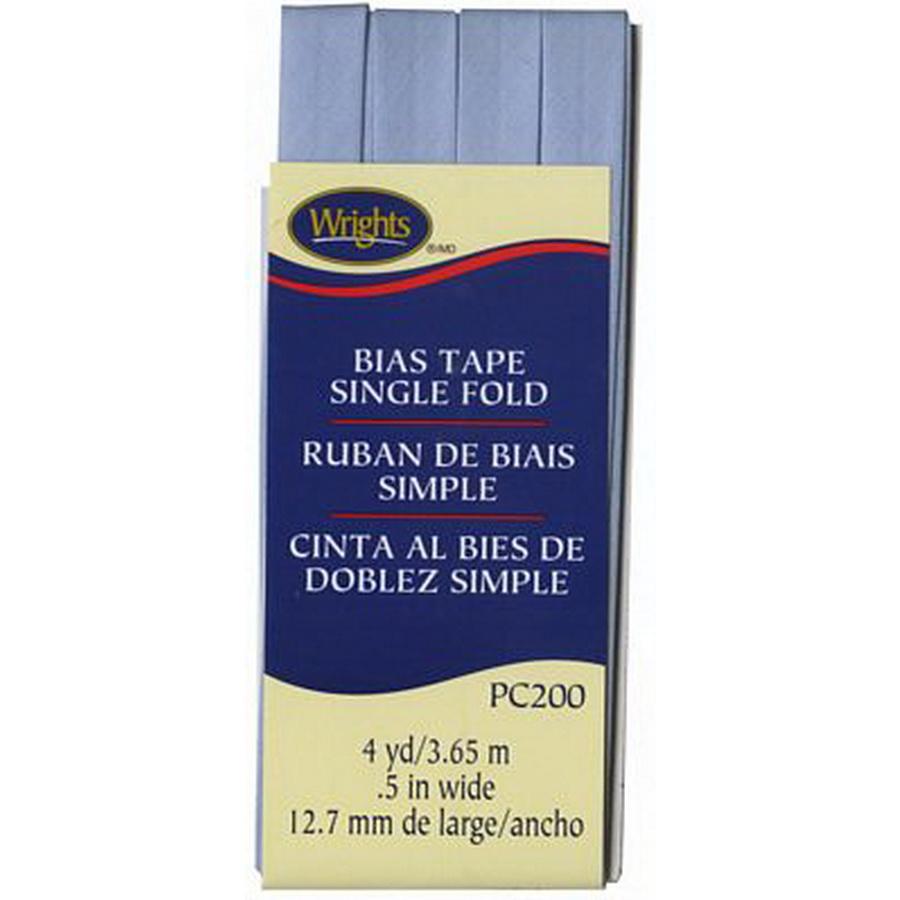Bias Tape SF 1/2in 4yd Light Blue (Box of 3)