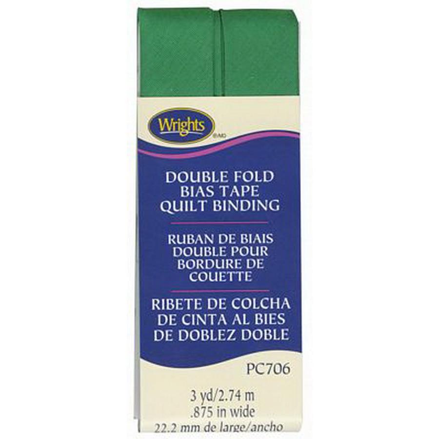 Quilt Binding Double Fold Emerald (Box of 3)