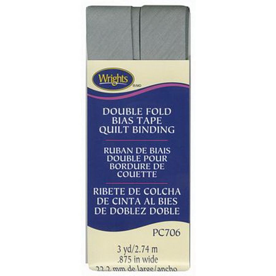 Quilt Binding Double Fold Lt. Grey