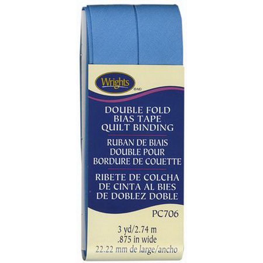 Quilt Binding Double Fold Porcelain Blue (Box of 3)