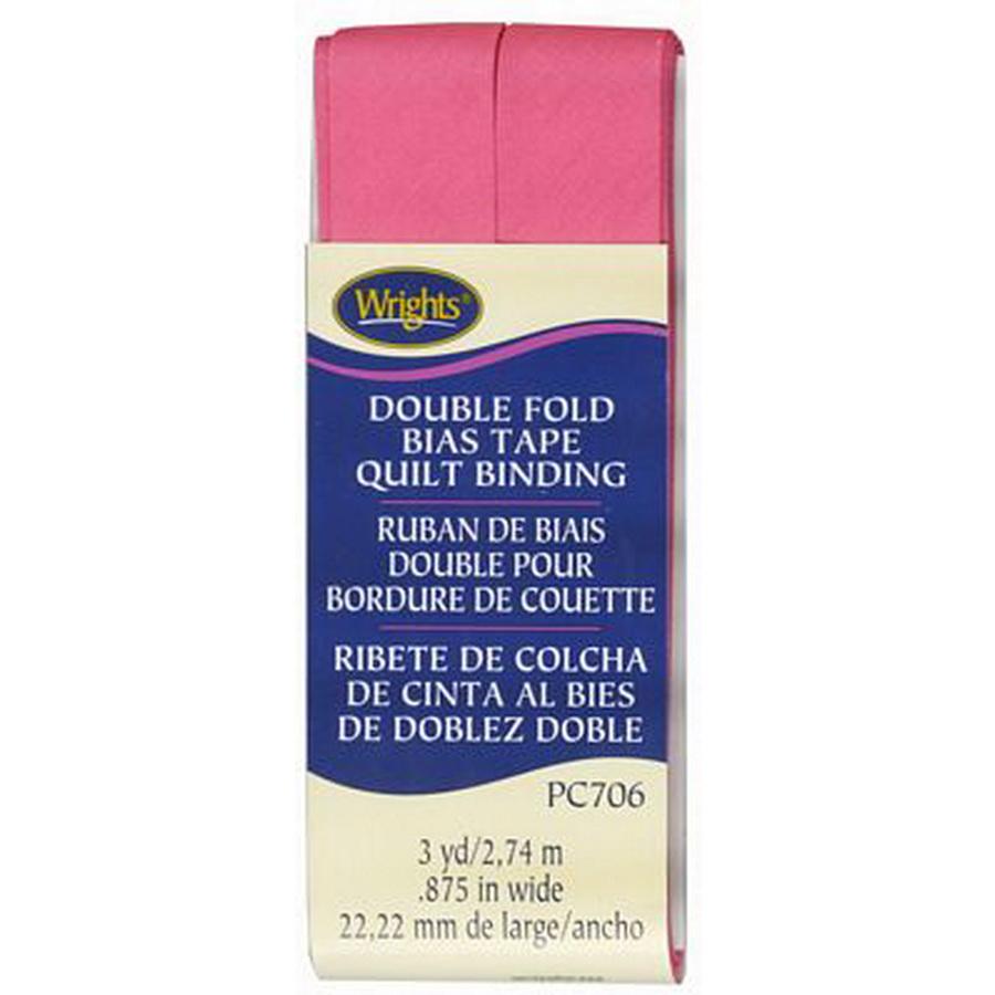 Quilt Binding Double Fold Berry Sorbet