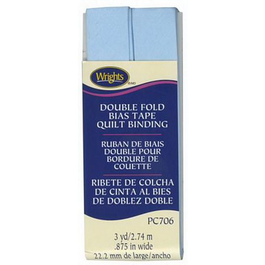Quilt Binding Double Fold Blue BOX03