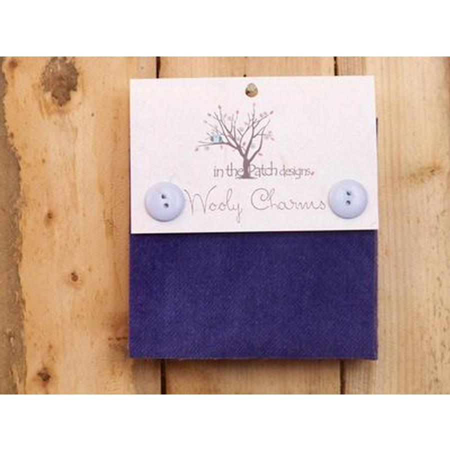 Wooly Charms 5x5 Violet Blue