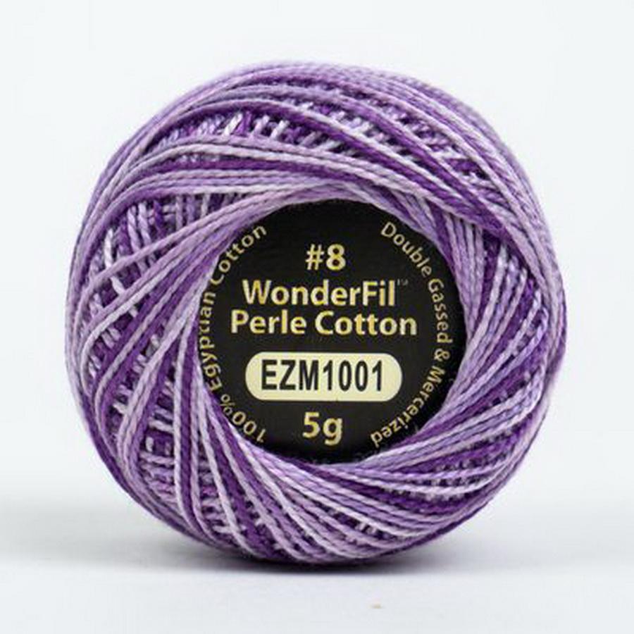 Eleganza Variegated Thread 5g N8  Purple Passion