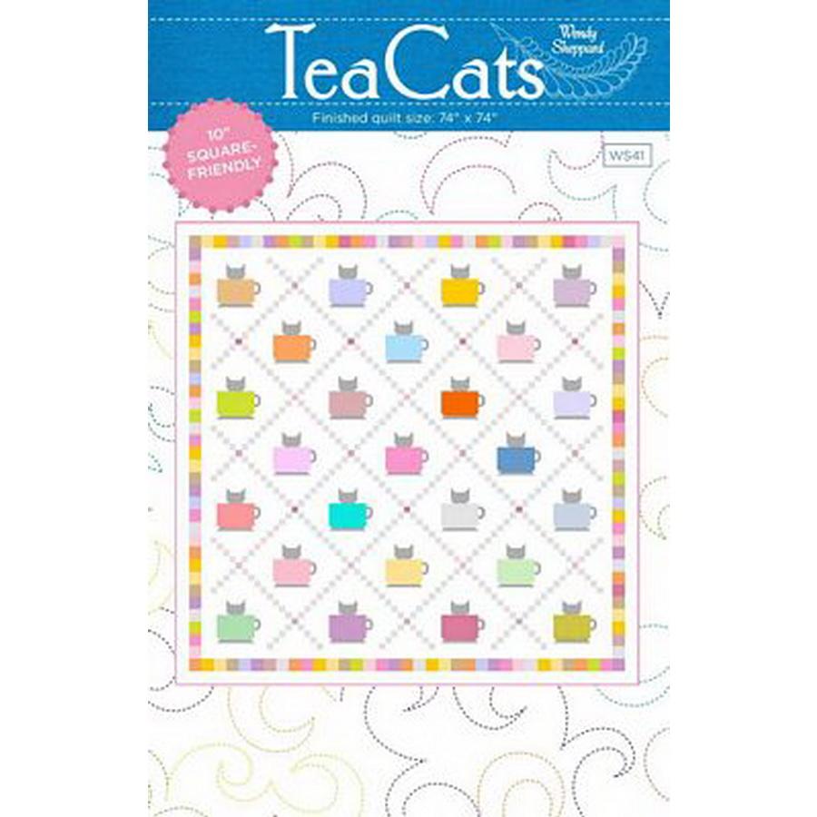 Tea Cats Pattern