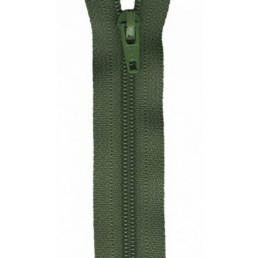 art.109 Ziplon Zipper 9" Olive Green (Box of 3)