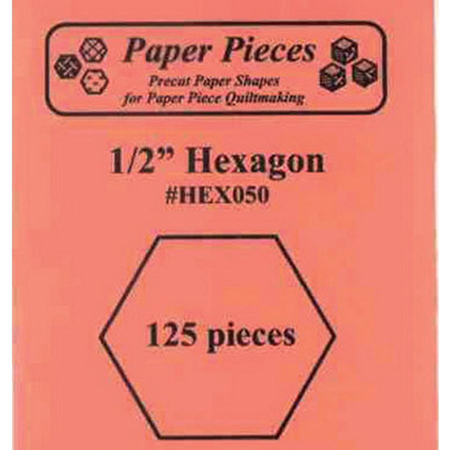 Hexagon 1/2in 125pcs