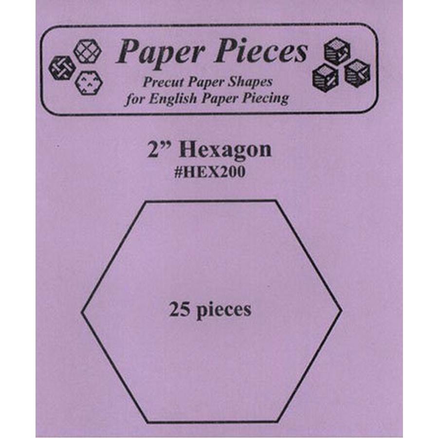 Hexagon 2in 25 Pcs