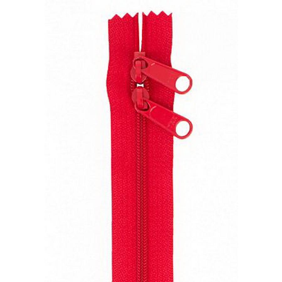 Handbag Zippers 30" Double Slide-Hot Red