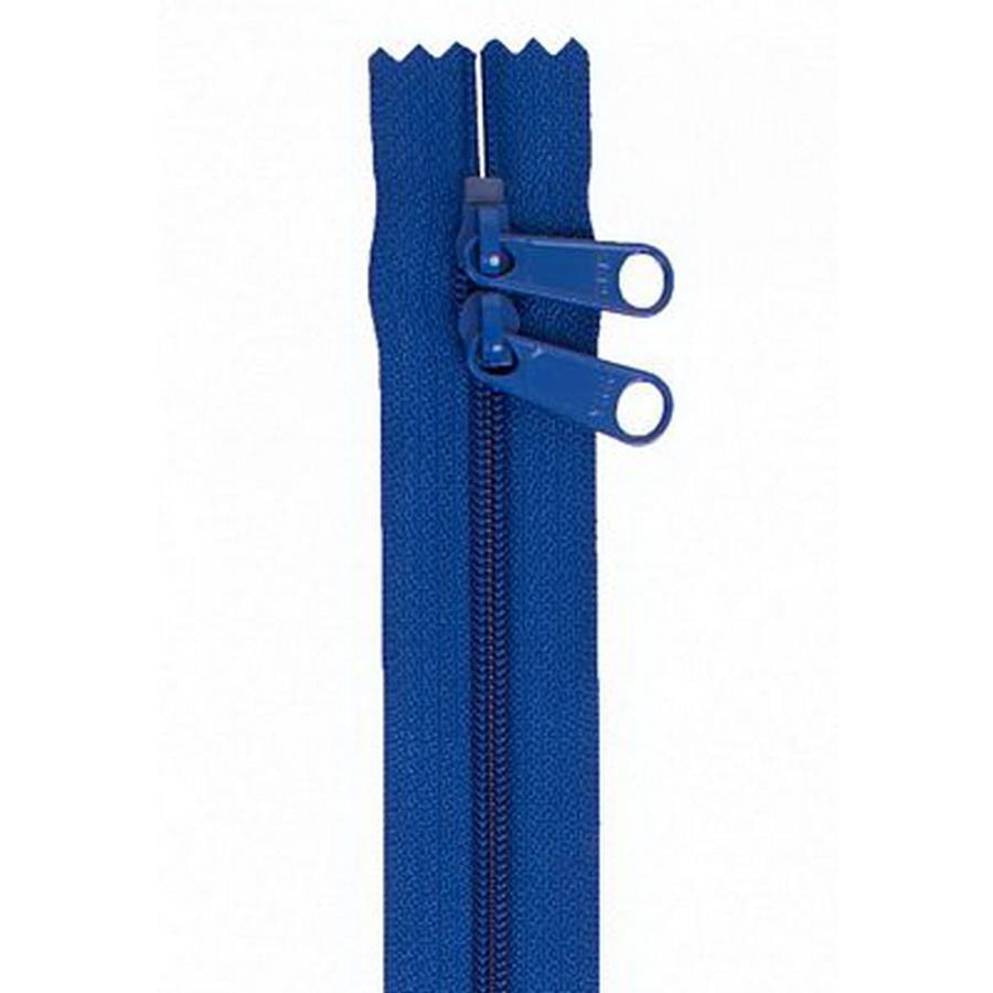 Handbag Zippers, 40 in Double Slide-Blast-Off Blue