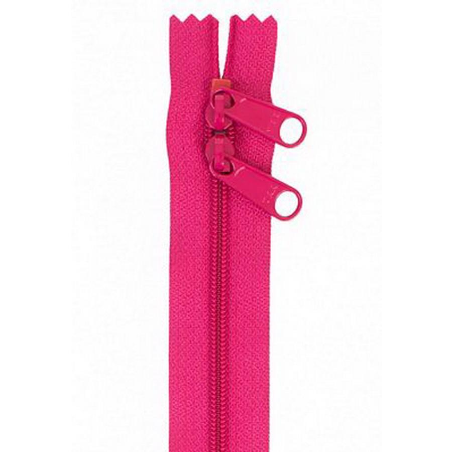 Handbag Zippers, 40 in Double Slide-Lipstick