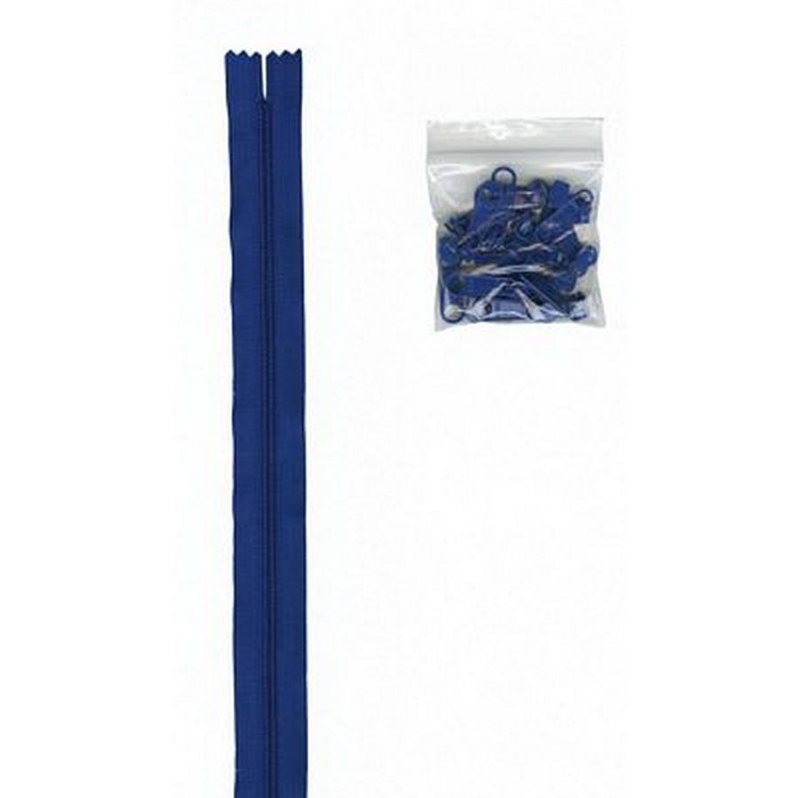 Zippers by the Yard-Blastoff Blue