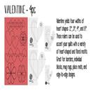 Sariditty Valentine 4pc Ruler Set-Low Shank 3mm