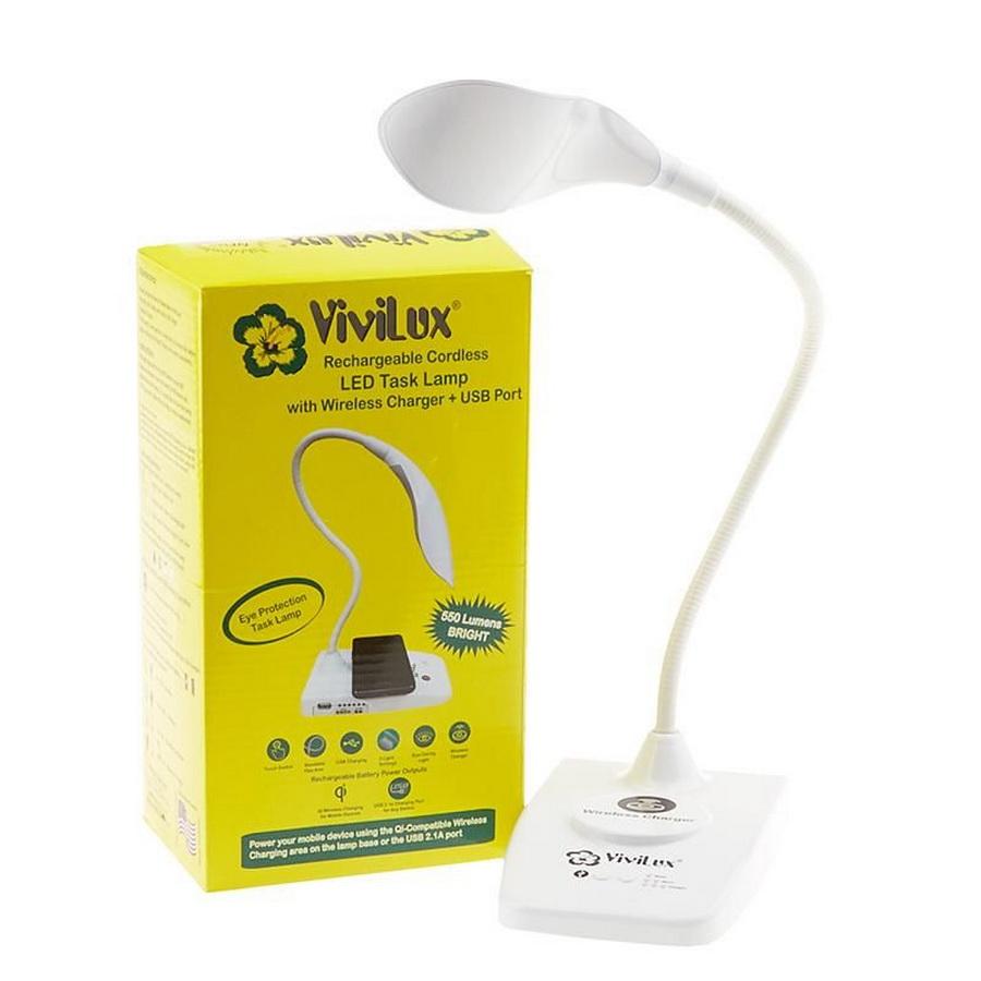 ViviLux Rechargeable Cordless LED Lamp