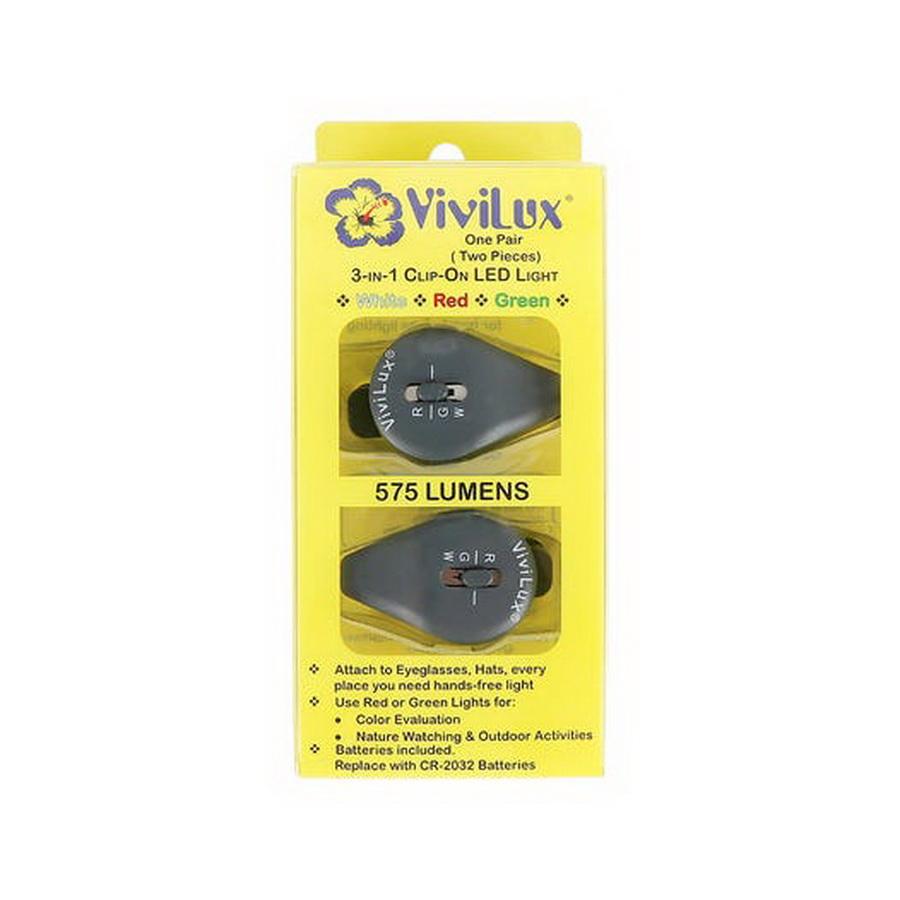 ViviLux 3 in 1 Clip On LED Eyeglasses