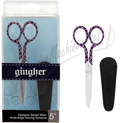 Gingher Wren GG-1005 - 5 inch Knife Edge, Thread, Fabric Scissors
