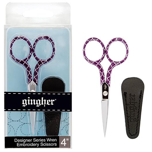 Gingher Wren GG-1010 - 4 inch Embroidery Scissors