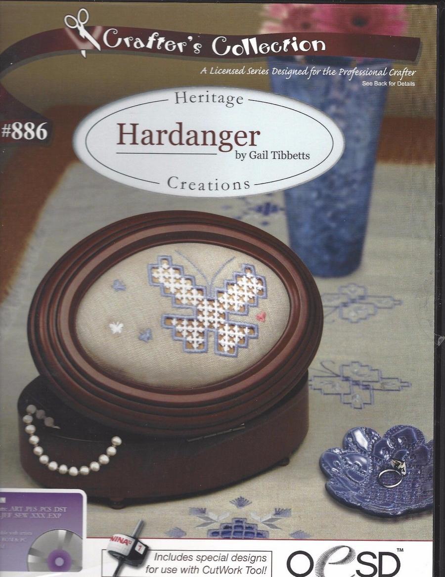 Heritage Creations OESD Hardanger CD by Gail Tibbetts