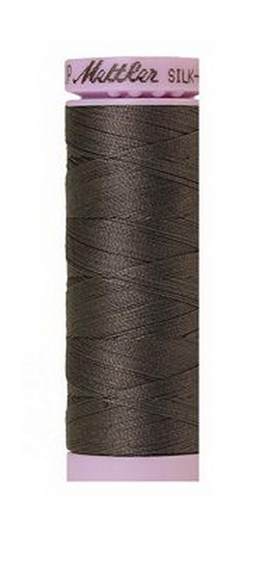 Mettler Silk-Finish 164 Yards, 50 wt. - Color Dark Charcoal - 100% Cotton (9105-0416)