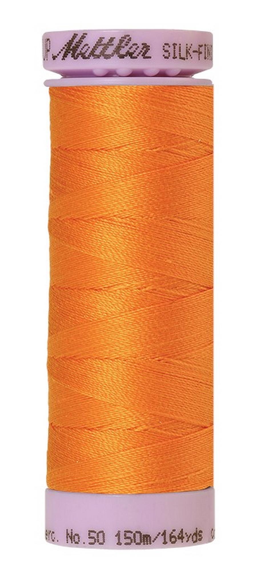Mettler Silk-Finish 164 Yards, 50 wt. - Color Pumpkin - 100% Cotton (9105-0122)