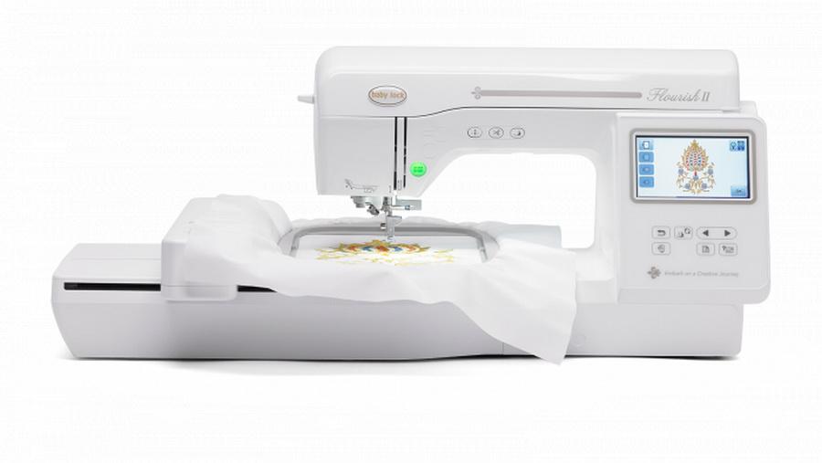 Baby Lock Flourish II Embroidery Only Machine (BLMFO2) - FREE Thread Kit and Stabilizer Included