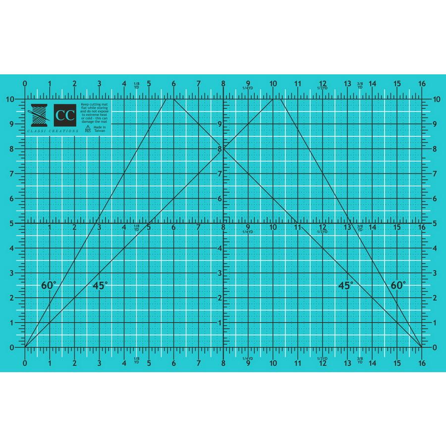 Classi Creations Double Sided Cutting Mat 12" x 18"