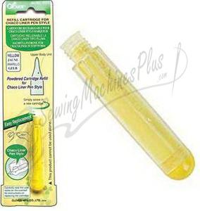 Clover Chaco Liner Pen-Style Refill - Yellow (4723)