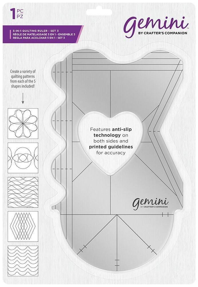 Gemini Quilting Pattern Guide - Set 3