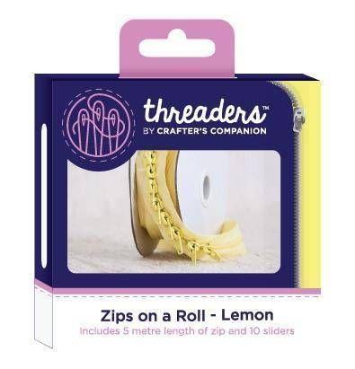 Threaders Zips on a Roll - Lemon
