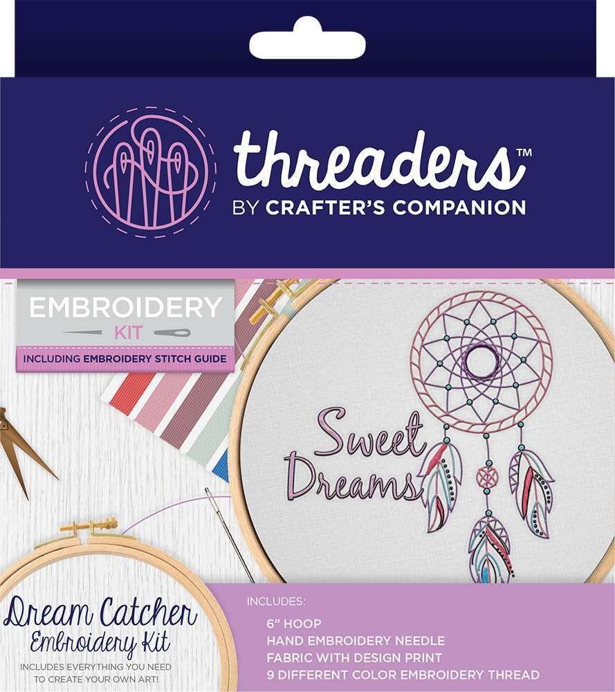 Threaders Embroidery Kit - Dream Catcher
