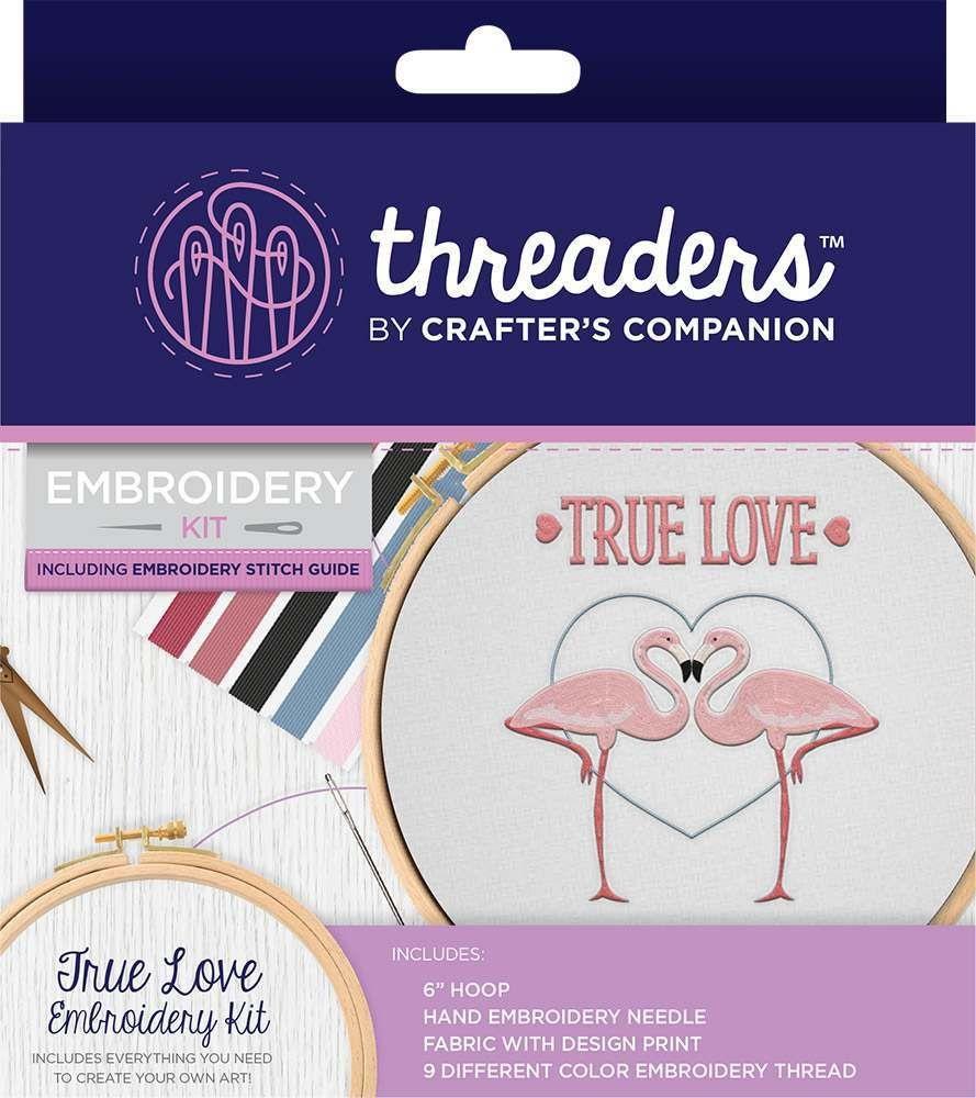 Threaders Embroidery Kit - True Love
