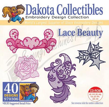Dakota Collectibles Lace Beauty Embroidery Designs - 970306
