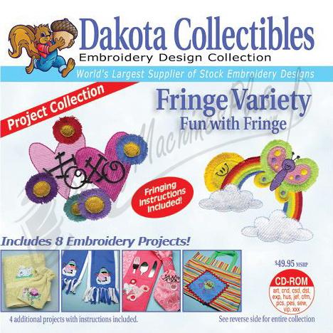 Dakota Collectibles Fringe Variety Embroidery Designs - 970308