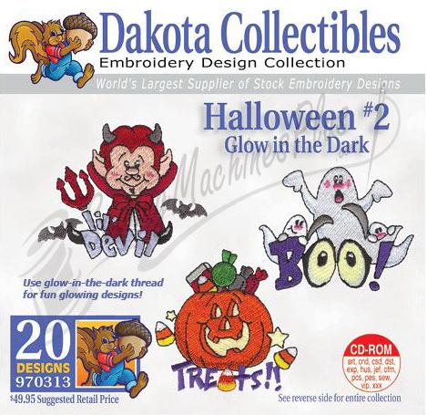 Dakota Collectibles Halloween #2 Embroidery Designs - 970313