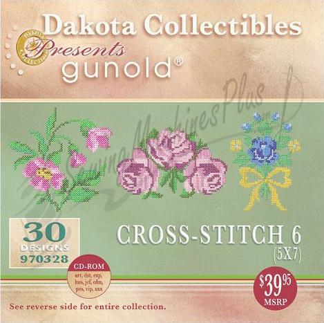 Dakota Collectibles Cross-Stitch 6 Embroidery Designs - 970328