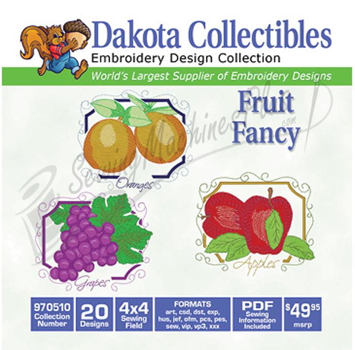 Dakota Collectibles Fruit Fancy 20 4x4 (970510)