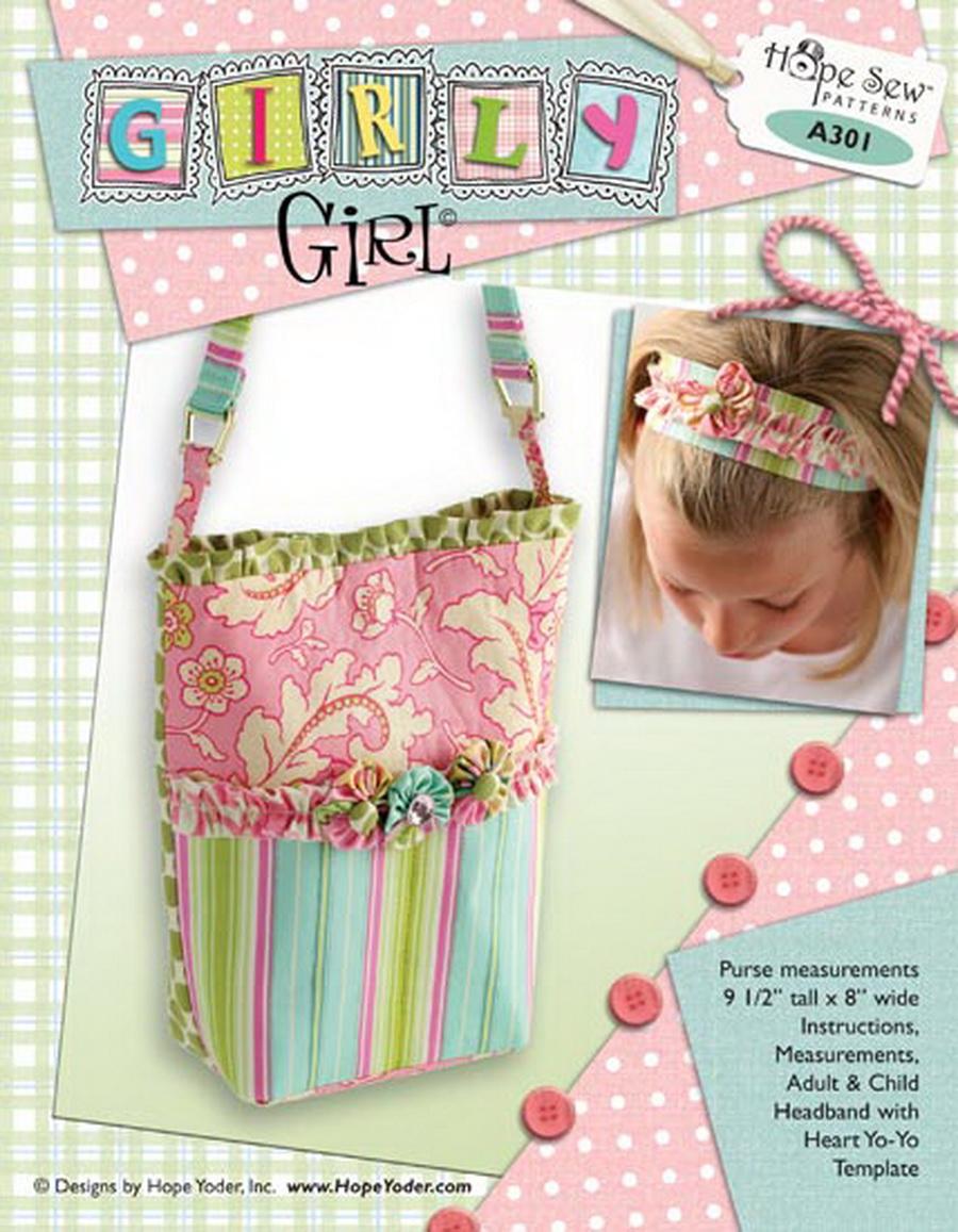 Girly Girl Purse Pattern - Designs by Hope Yoder