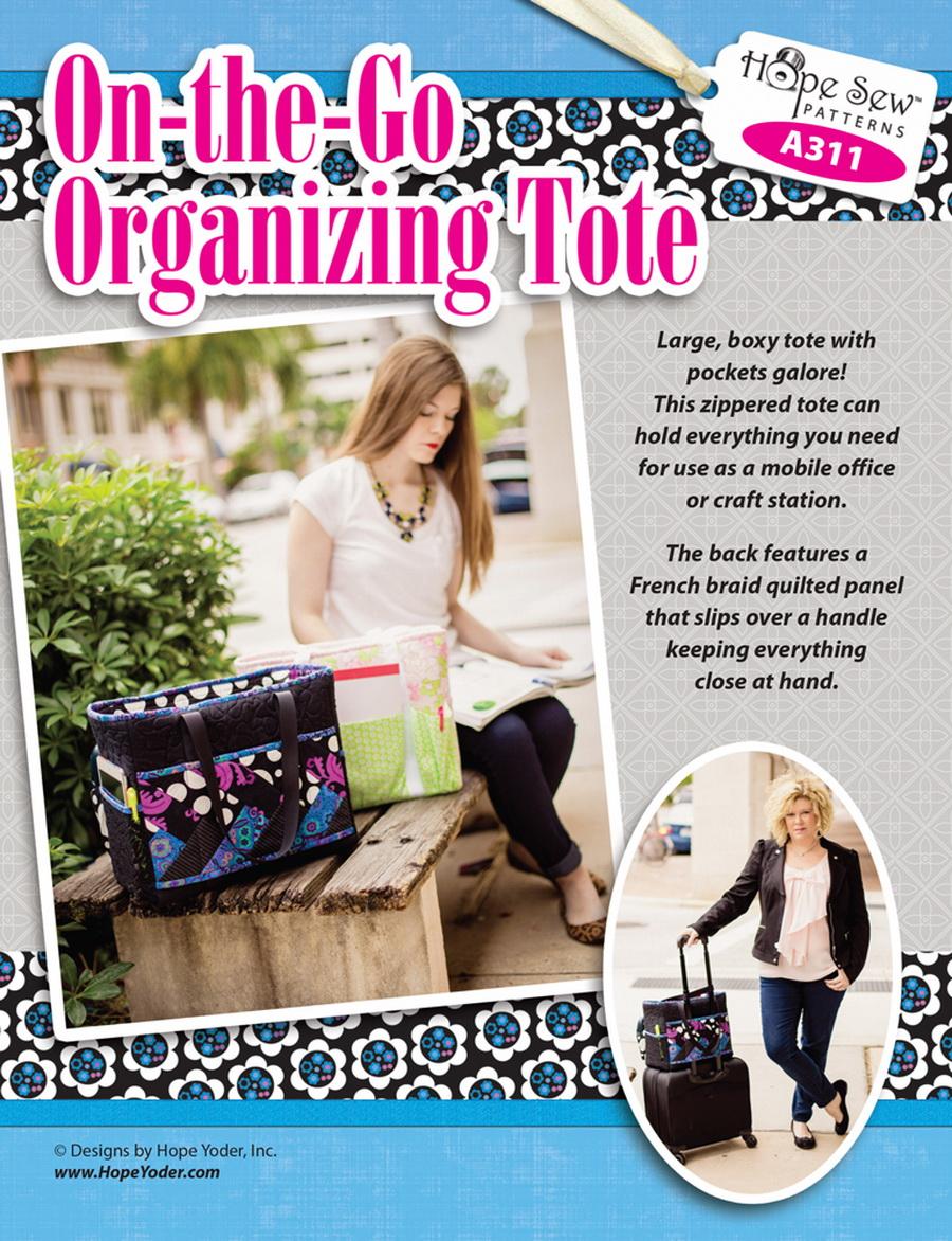 On-the-Go Organizing Tote Pattern - Designs by Hope Yoder
