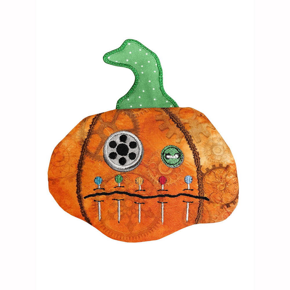 Steampunk Pinhead Pumpkin Pouch Embroidery CD (DDHQH06DDE)