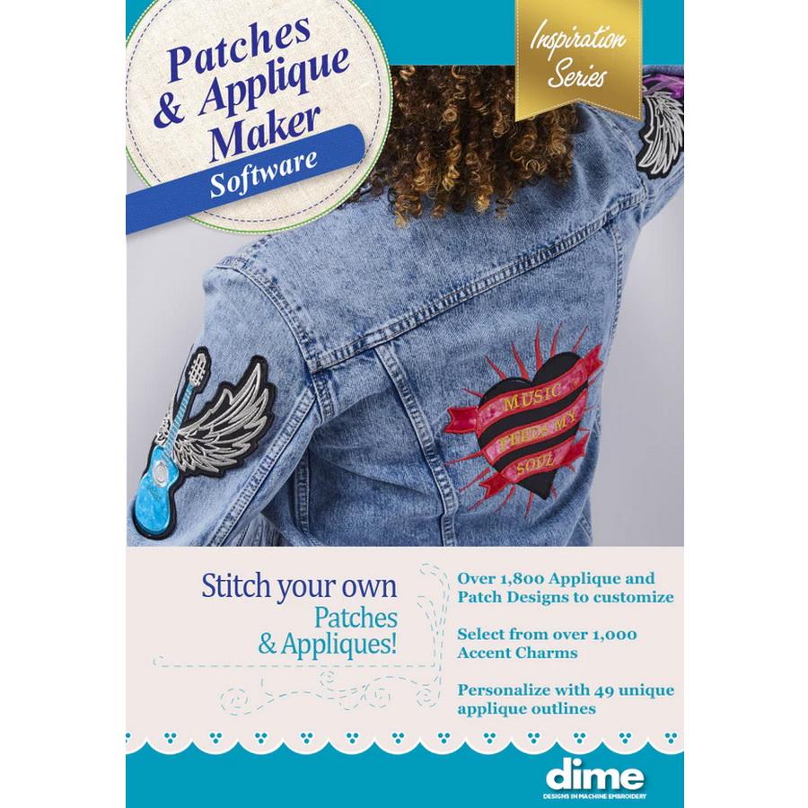 DIME Patches and Applique Maker Software